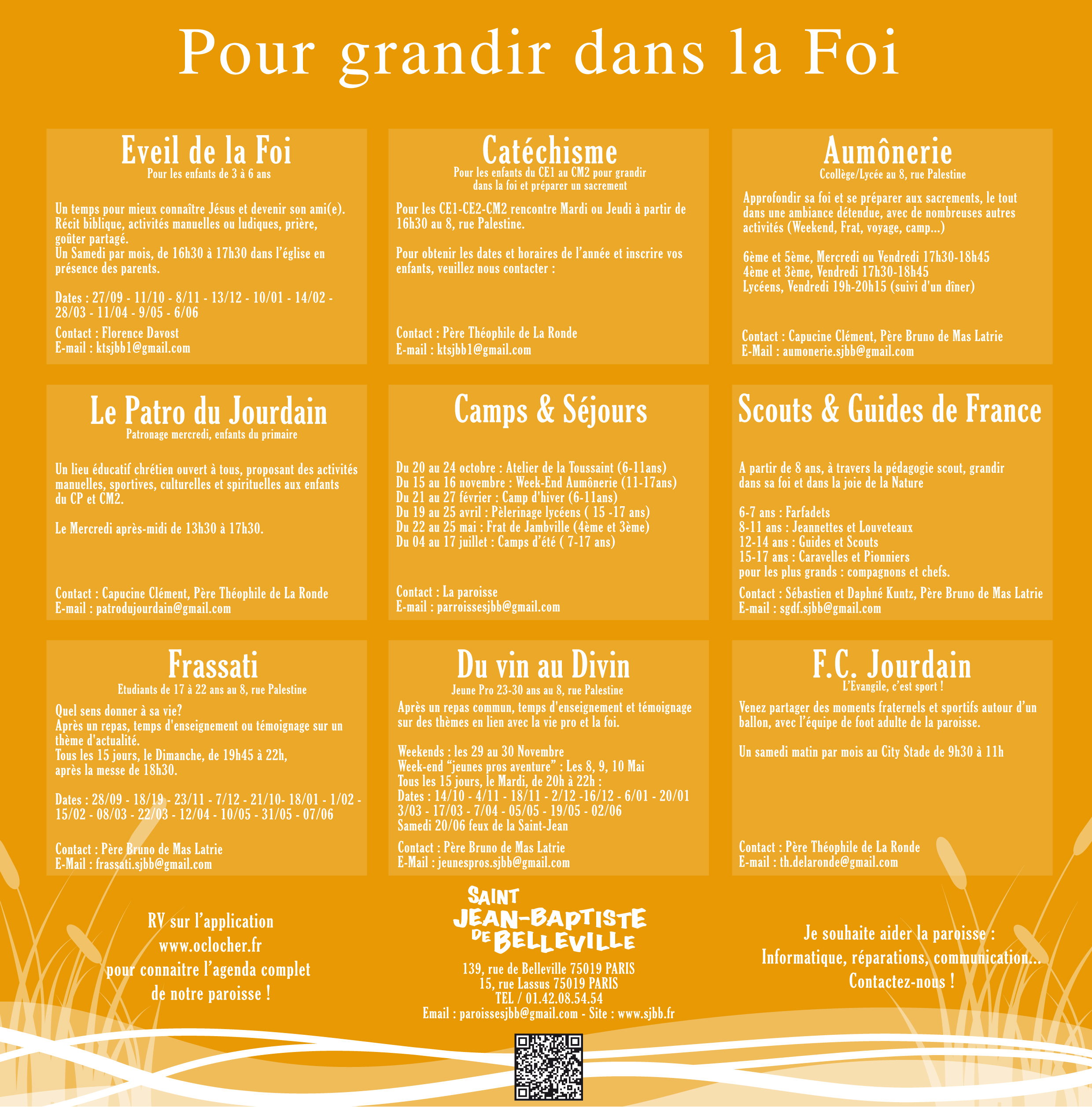 Pour Grandir sans la foi