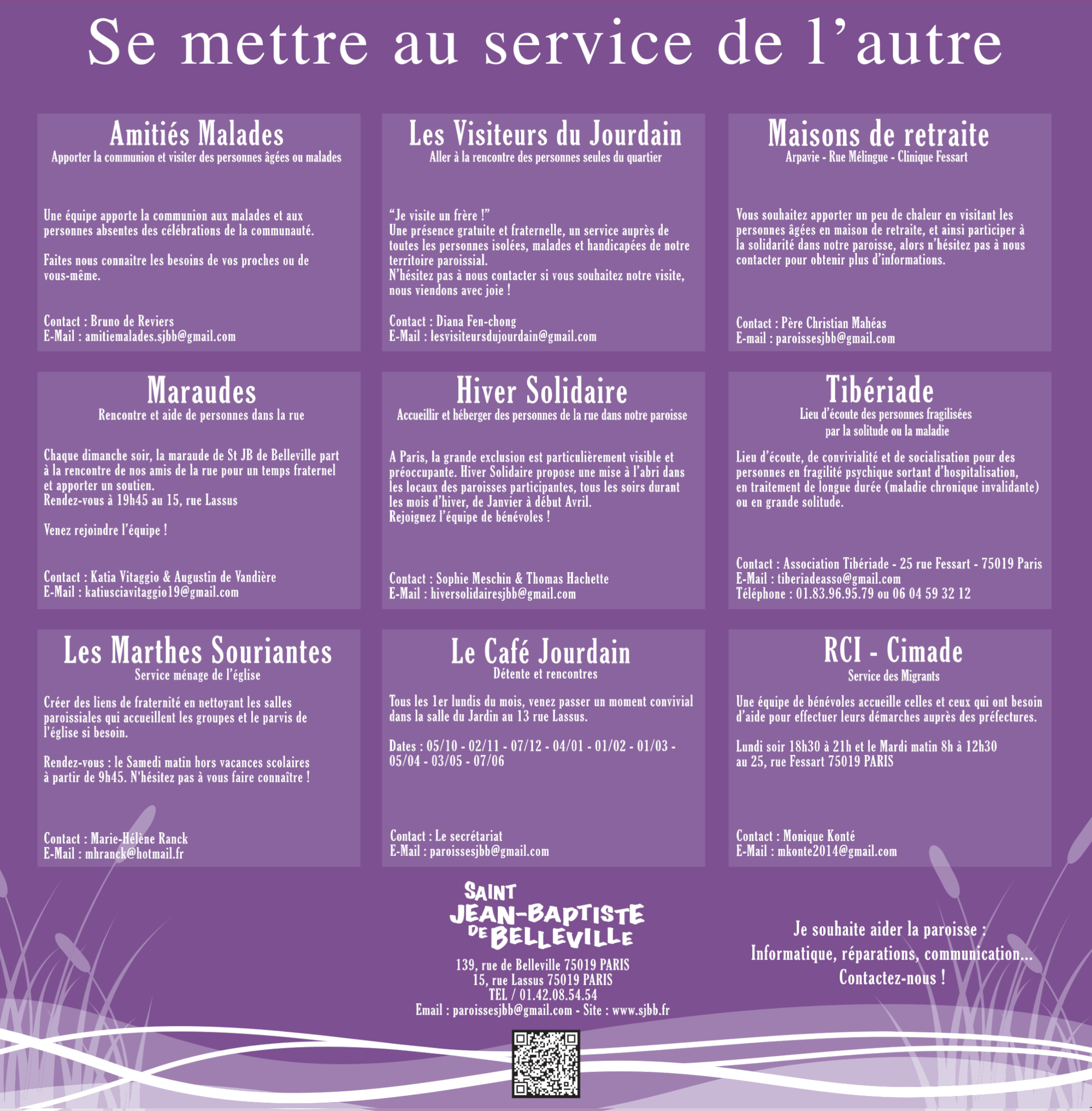 Se mettre au service de l&rsquo;autre