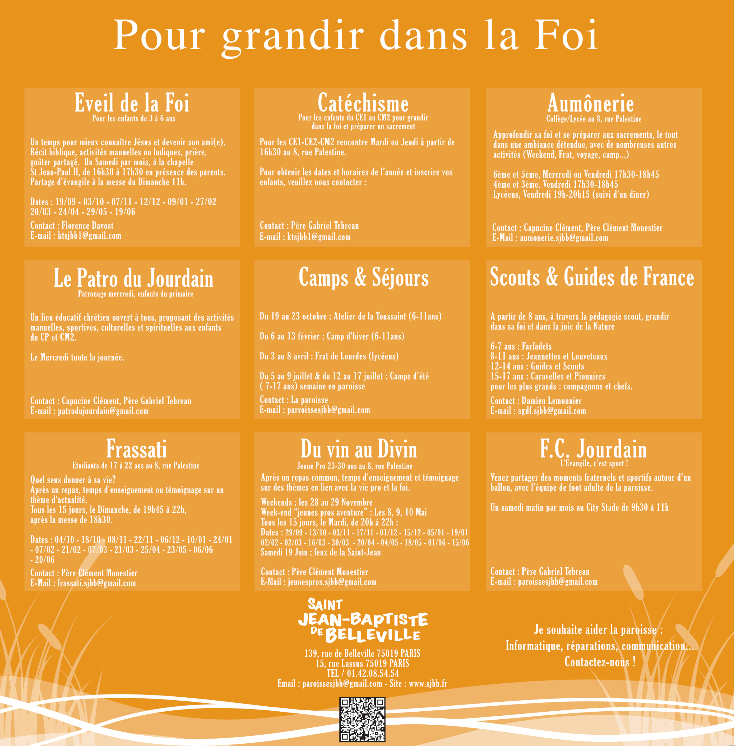 Pour Grandir sans la foi